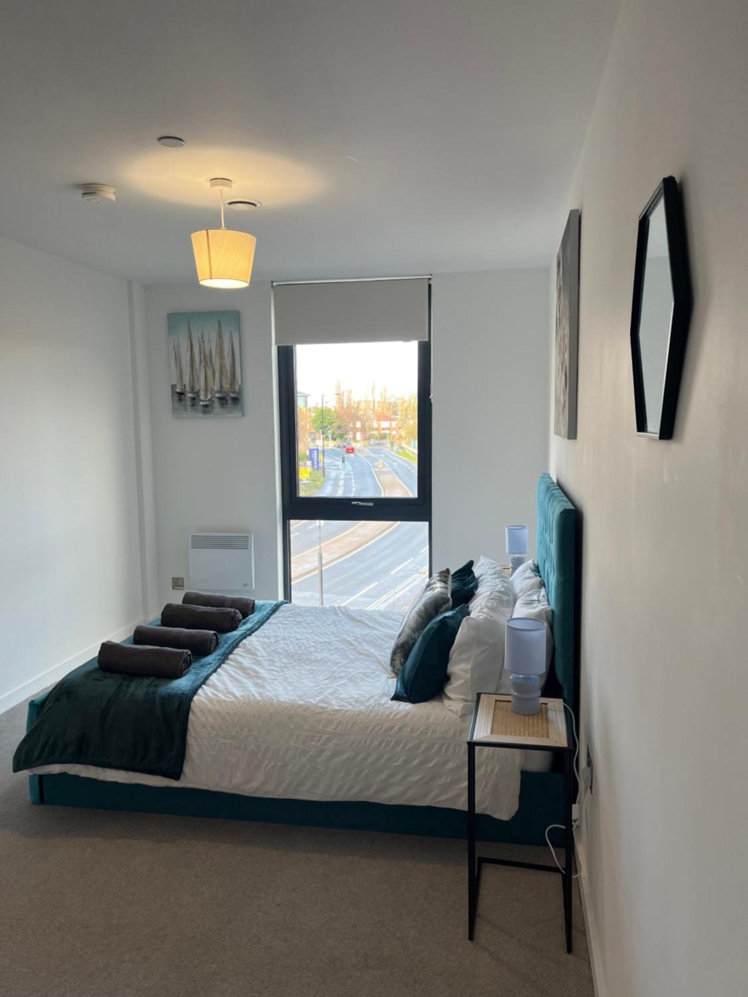 Superb New Build City Centre Flat And Gym 约克 外观 照片
