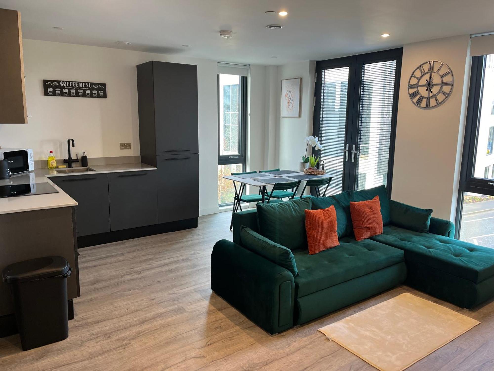 Superb New Build City Centre Flat And Gym 约克 外观 照片