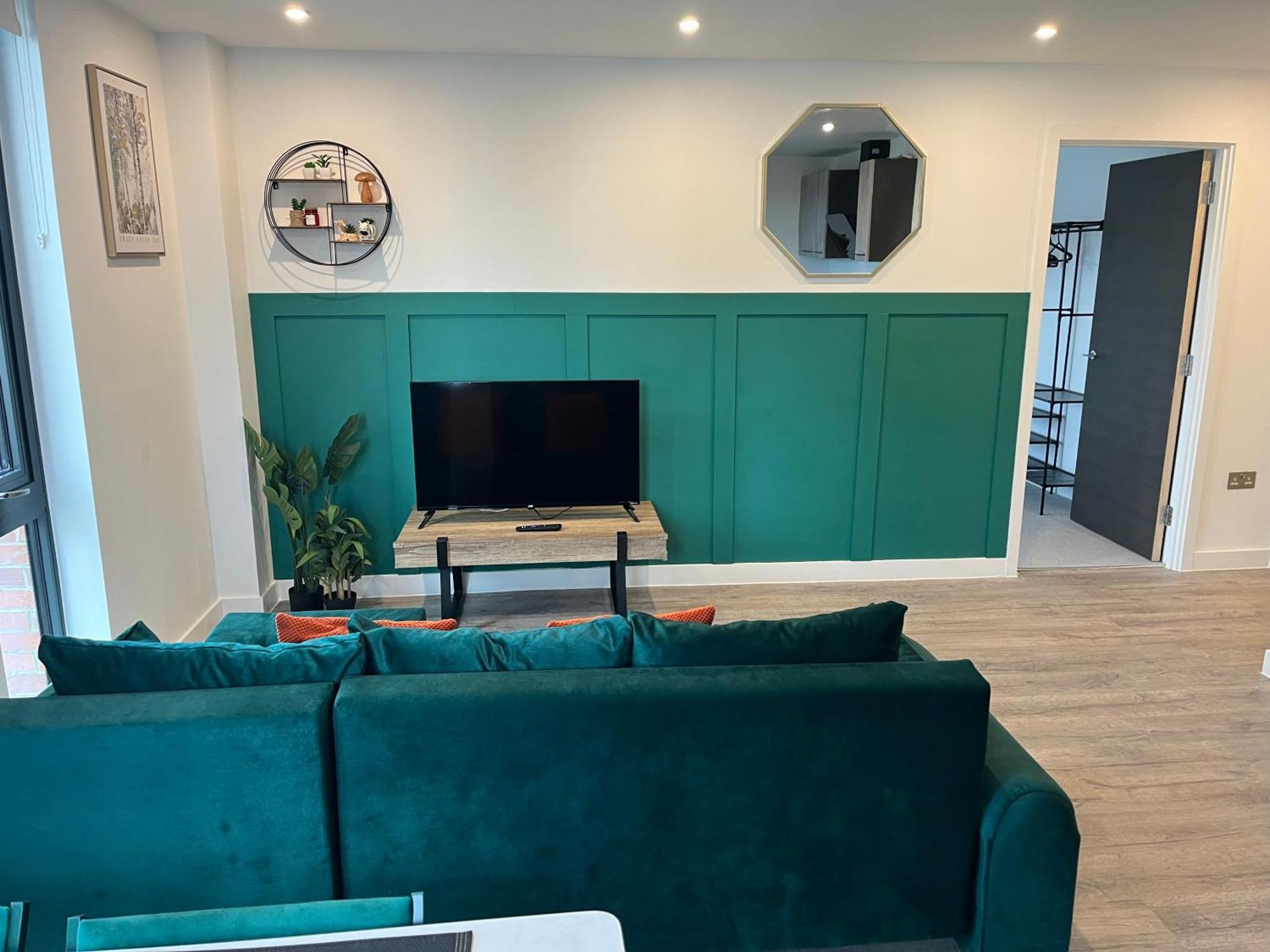 Superb New Build City Centre Flat And Gym 约克 外观 照片